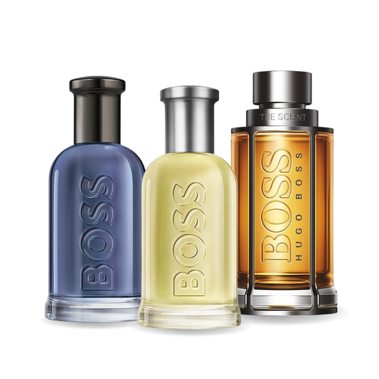 Zestaw 3 perfumy BOSS BOTTLED, BOSS THE SCENT, BOSS BOTTLED INFINITE 100ml